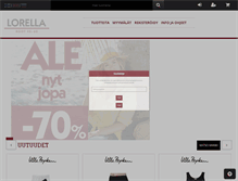 Tablet Screenshot of lorella.fi